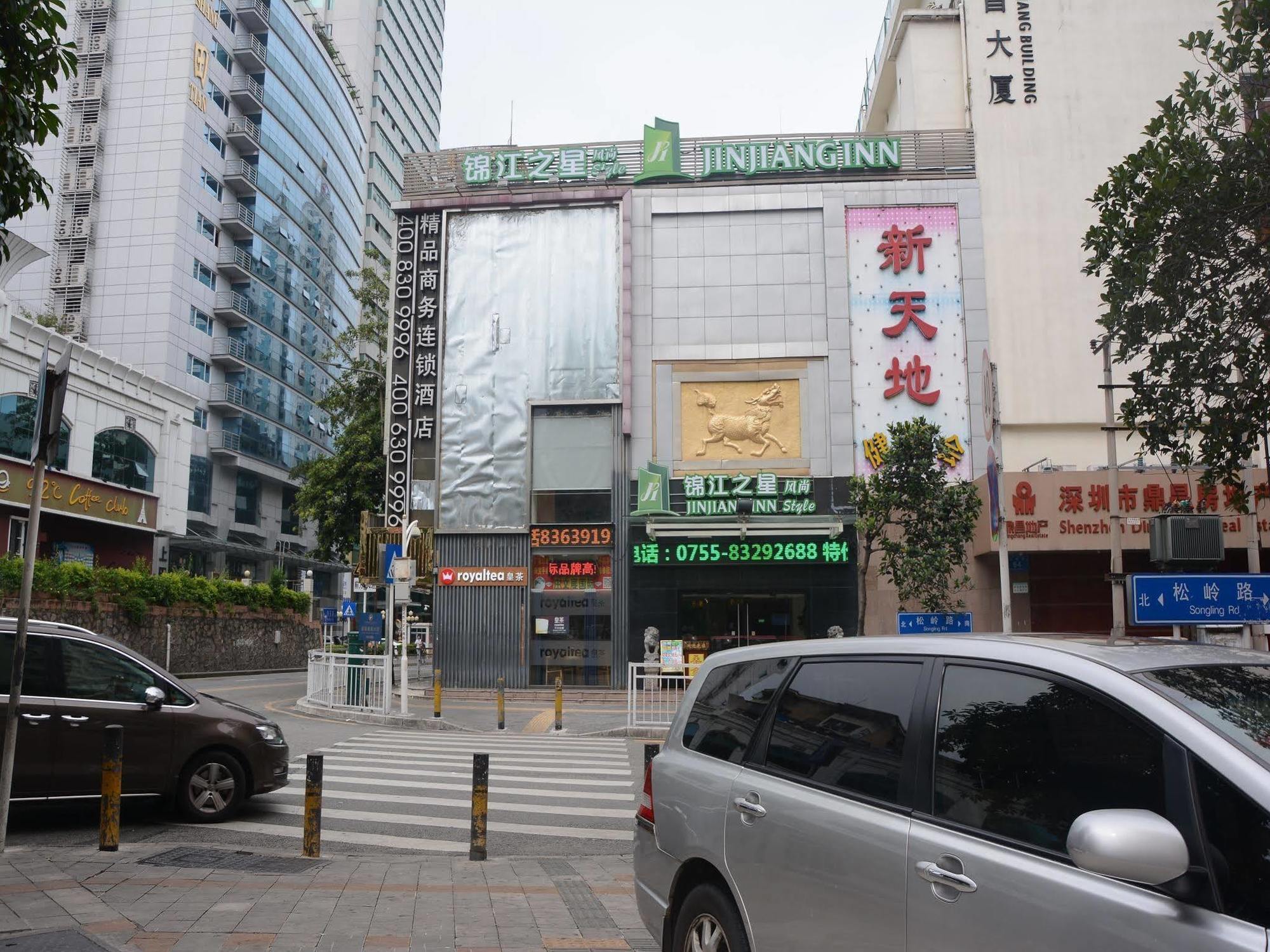 Jinjiang Inn Shenzhen Huaqiang North Bagian luar foto